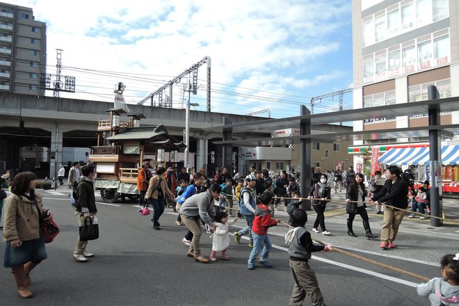山車曳き廻し