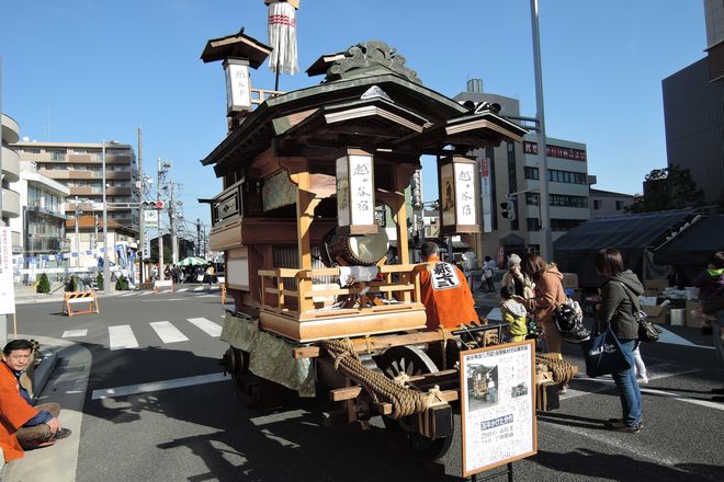 越ヶ谷宿の山車