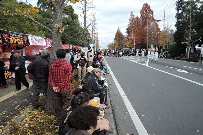 こしがや産業フェスタ(道路イベント会場)