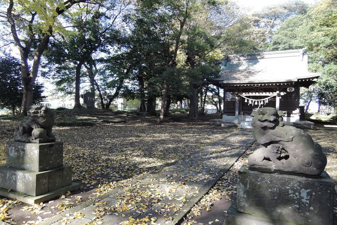 大相模久伊豆神社の境内