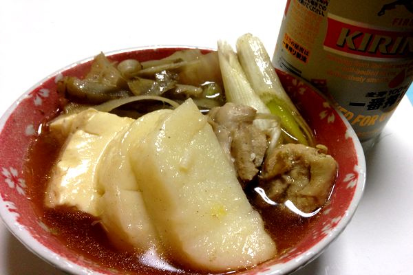 虹ん棒のきりたんぽ風鍋