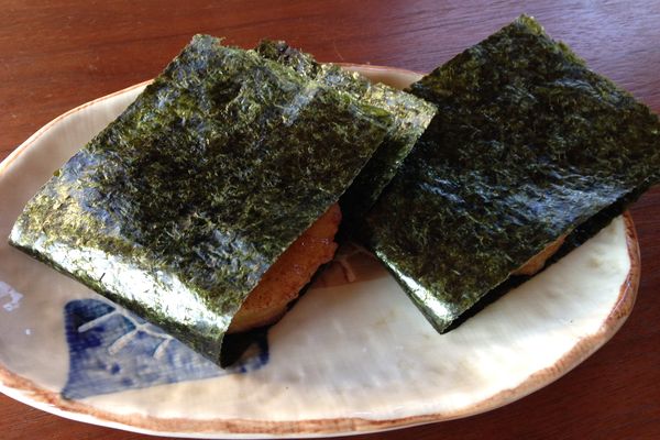 虹だんご虹ん棒の磯辺焼き