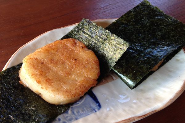 虹ん棒の磯辺巻き