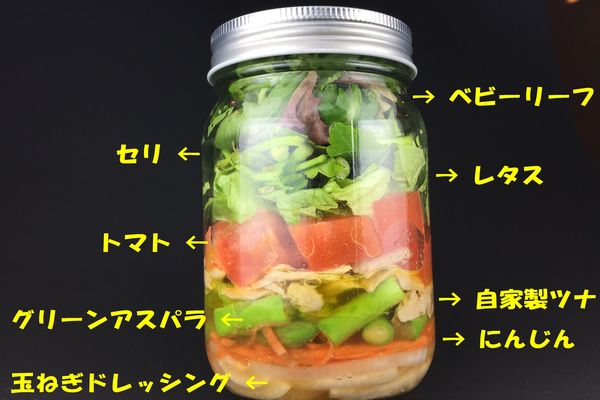 ジャーサラダレシピ
