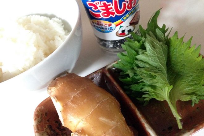 ショウガ紫蘇ご飯:材料