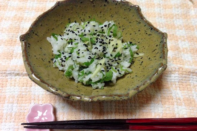 生姜シソご飯
