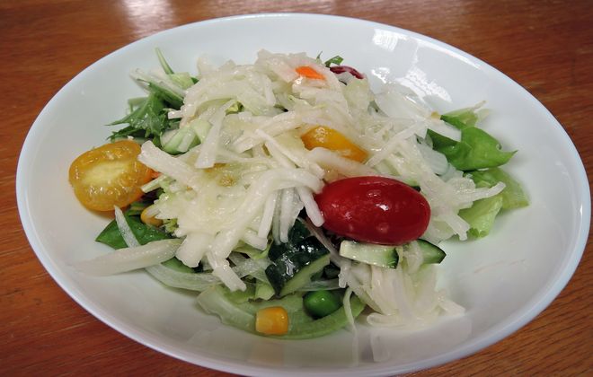 2型糖尿病治療中の昼食メニュー