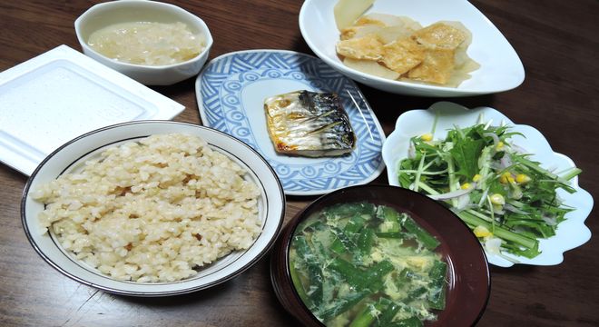 玄米食
