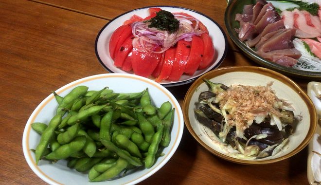 夕食