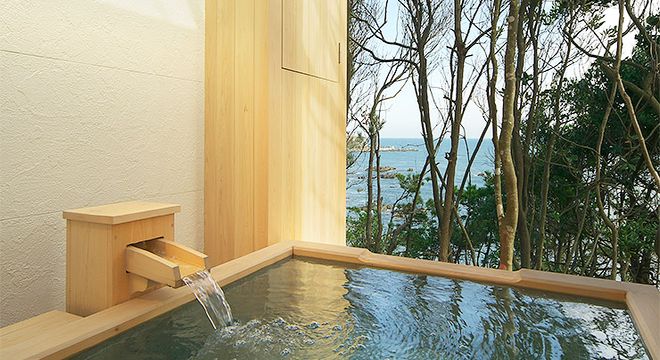 客室露天風呂
