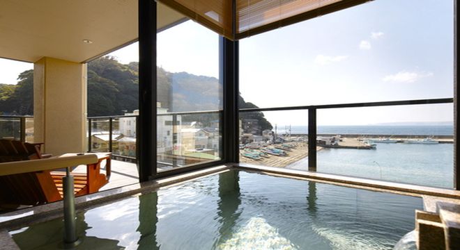 客室露天風呂
