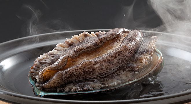 アワビの酒蒸し