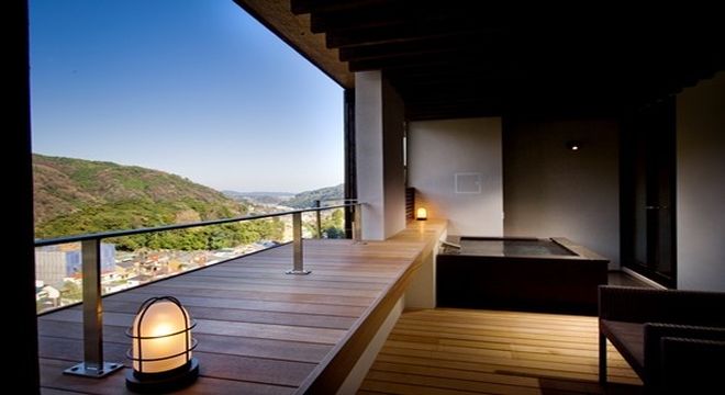客室露天風呂