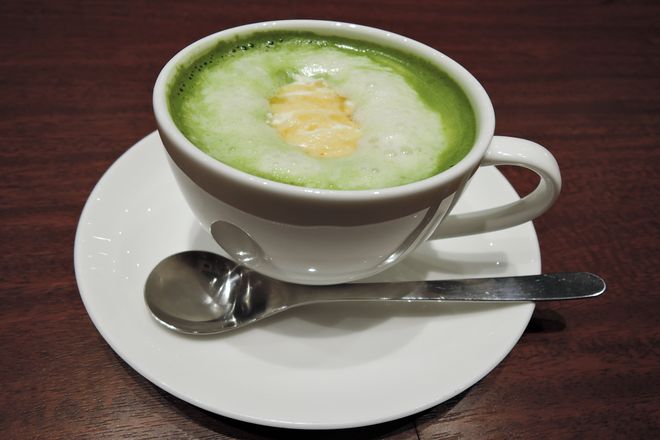 上島珈琲店 抹茶生姜ミルク